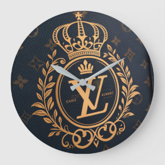 Reloj Redondo Grande Prestige Ballpoint Pen – Royal Monogram "N" in Gol