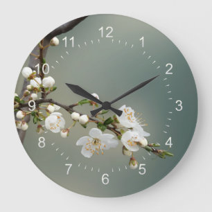 Reloj Redondo Grande primavera cálida