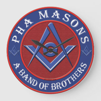 Reloj Redondo Grande Prince Hall Masons