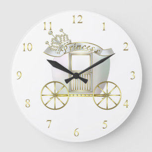 Reloj Redondo Grande Princesa Carriage Clock