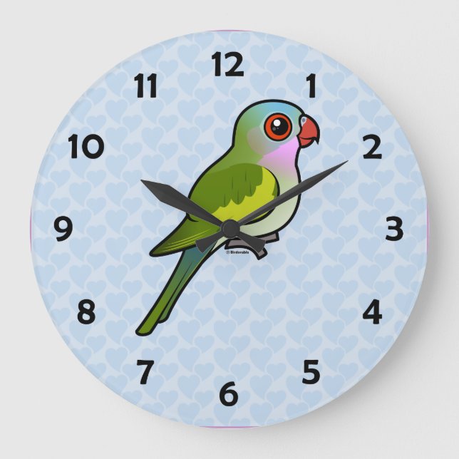 Reloj Redondo Grande Princesa Parrot (Anverso)