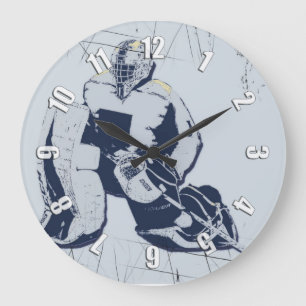Reloj Redondo Grande Pro Goalie - Juguete de Hockey sobre Hielo