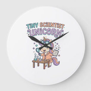 Reloj Redondo Grande Producto de moda Unicornio Científico Pequeño Unic