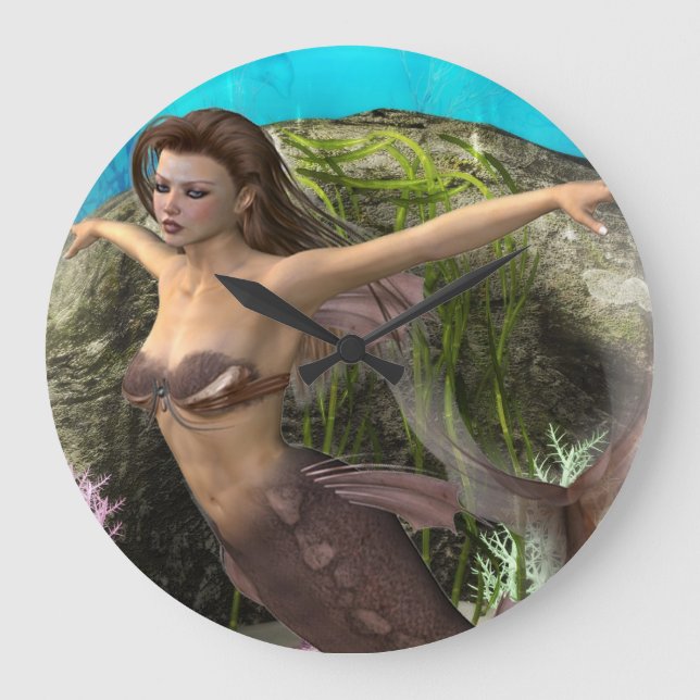 Reloj Redondo Grande Producto del personalizar (Anverso)