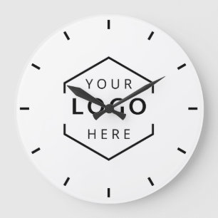 Reloj Redondo Grande Promoción del logotipo comercial de la empresa per