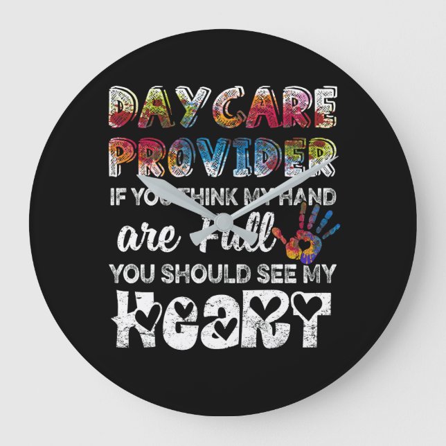 Reloj Redondo Grande Proveedor de atención diurna - Apreciación de rega (Anverso)