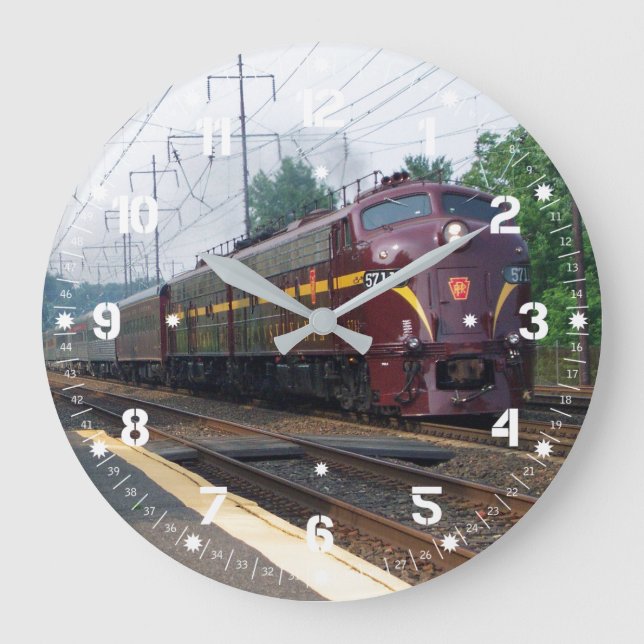 Reloj Redondo Grande PRR E8a 5711 EN el PA de Cyrm Lynne (Anverso)
