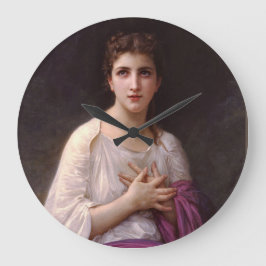 Reloj Redondo Grande Psyche 1892 William Bouguereau