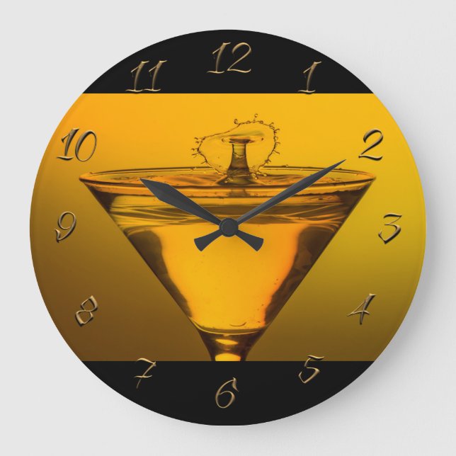 Reloj Redondo Grande Pub-barra (Anverso)