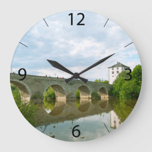 Reloj Redondo Grande Puente Antiguo de Limburg an der Lahn