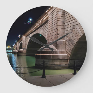 Reloj Redondo Grande Puente de Londres, Lago Havasu, Az.
