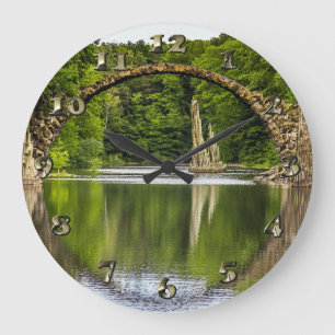 Reloj Redondo Grande Puente de Romance en Alemania