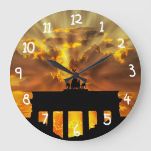 Reloj Redondo Grande Puerta de Brandeburgo