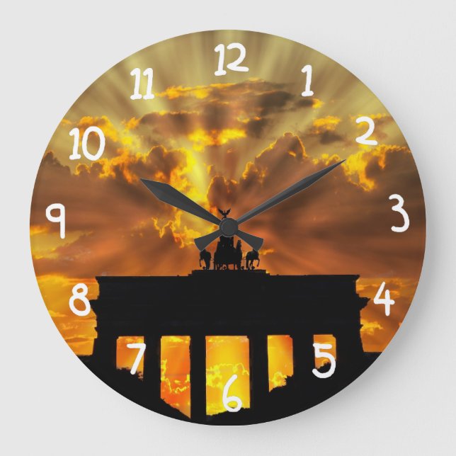 Reloj Redondo Grande Puerta de Brandeburgo (Anverso)