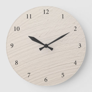 Reloj Redondo Grande Putzhintergrund