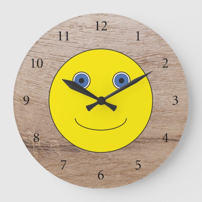 Reloj Redondo Grande Que tengas un buen día (Anverso)