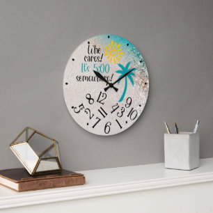 Reloj Redondo Grande Quién se importa