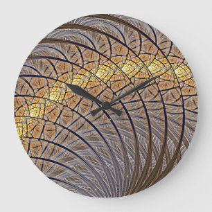 Reloj Redondo Grande Quiet Wolf Moon