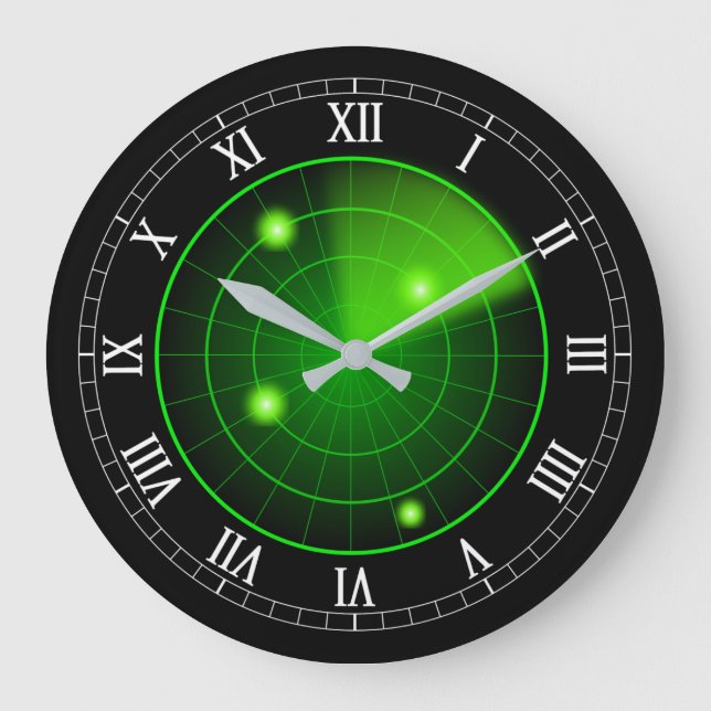 Reloj Redondo Grande Radar (Anverso)