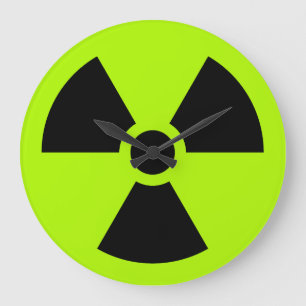 Reloj Redondo Grande Radiactivo
