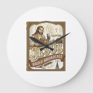 Reloj Redondo Grande Radiodifusión de Jesús Radiodifusión de Jesús Cris