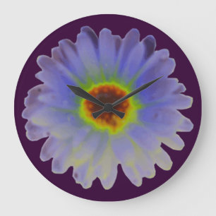Reloj Redondo Grande Rainbow Marigold Wall Clock