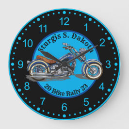 Reloj Redondo Grande Rally Sturgis BIke Rally 2023