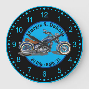 Reloj Redondo Grande Rally Sturgis BIke Rally 2023