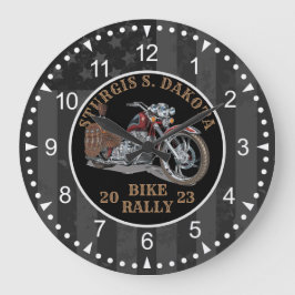 Reloj Redondo Grande Rally Sturgis Bike Rally 2023