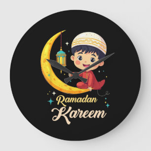 Reloj Redondo Grande Ramadán Kareem