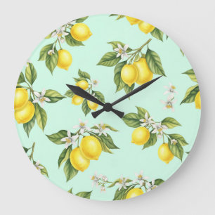 Reloj Redondo Grande Ramas con lemas de Natasha Us
