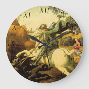 Reloj Redondo Grande Raphael "San Jorge y el dragón" (circa 1505)