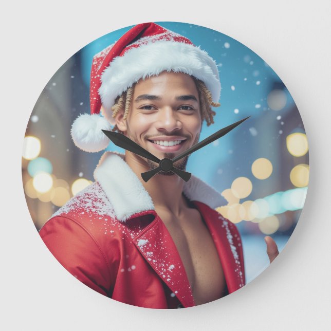 RELOJ REDONDO GRANDE RAPPY X-MAS (Anverso)