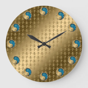 Reloj Redondo Grande Rata de Agua