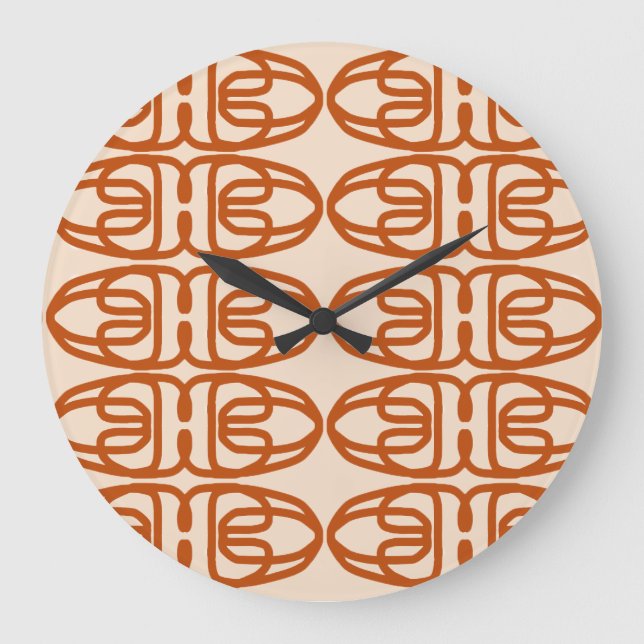 Reloj Redondo Grande RATTAN acrylic wall clock  (Anverso)