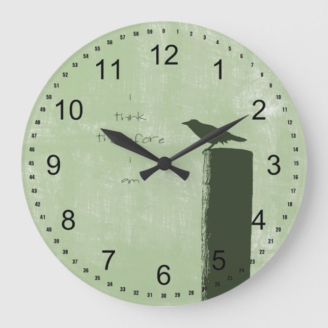 Reloj Redondo Grande Raven (Anverso)