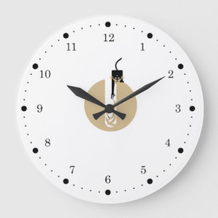 Reloj Redondo Grande Reach the goal