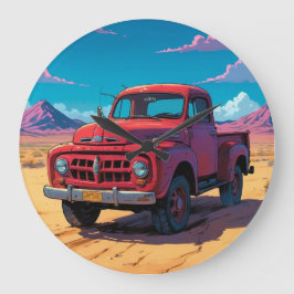 Reloj Redondo Grande Recogida clásica estadounidense