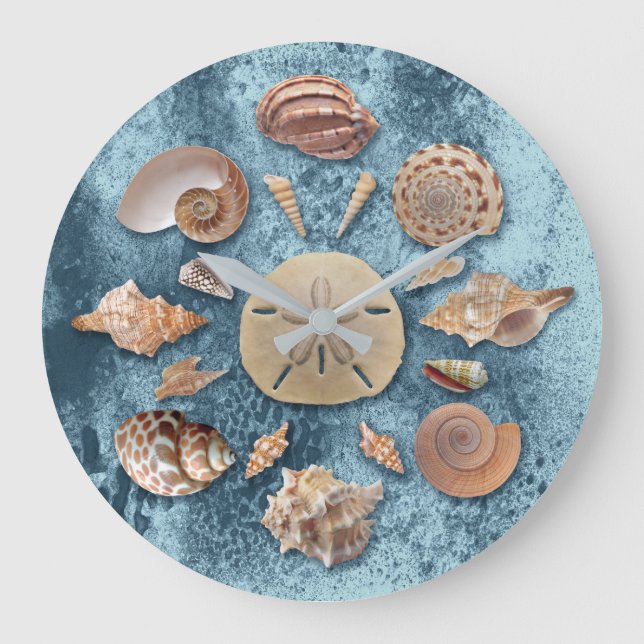 Reloj Redondo Grande Recogida de cascos azules (Anverso)