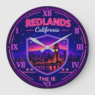 Reloj Redondo Grande Redlands California