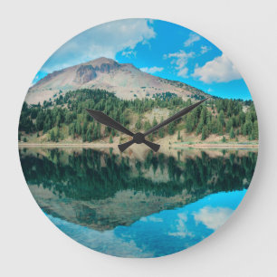 Reloj Redondo Grande Reflexiones Sobre El Lago Helen