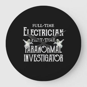 Reloj Redondo Grande Regalo paranormal profesional eléctrico a tiempo p