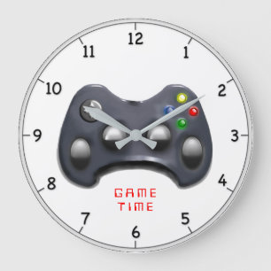 Reloj Redondo Grande regalo video del videojugador