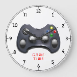 Reloj Redondo Grande regalo video del videojugador