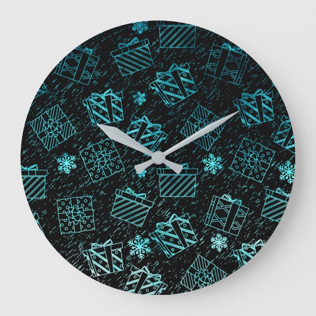 Reloj Redondo Grande Regalos de navidades 9 (Anverso)