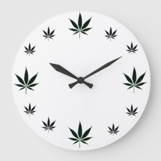 Reloj Redondo Grande Relogio time weed