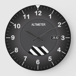 Reloj Redondo Grande Reloj, altímetro