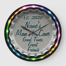 ¡Reloj de Cuevas de Hombre! ¡Neon look!