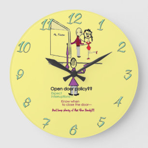 Reloj Redondo Grande Reloj de diversiones de Office/Reloj grande redond