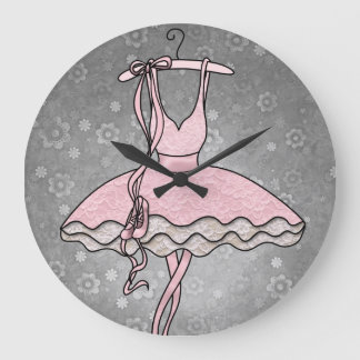 Reloj Redondo Grande "Reloj de la bailarina de Prima"